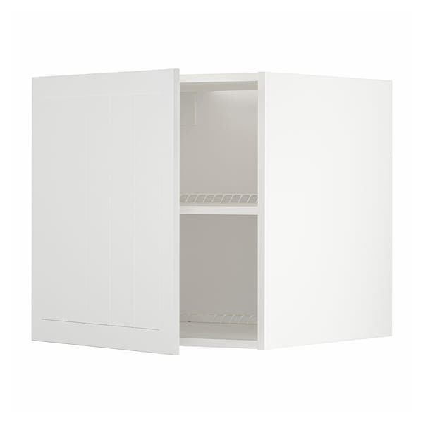 Ikea METOD - Top cabinet for fridge/freezer, white/Stensund white, 60x60 cm