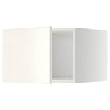 METOD top cabinet for fridge/freezer, white/Veddinge white, 60x40 cm