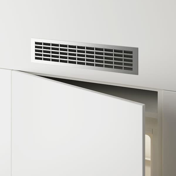 METOD - Ventilation grille, stainless steel