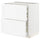METOD / MAXIMERA base cb 2 frnts/2 low/1 md/1 hi drw, white Enköping/white wood effect, 80x60 cm