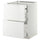 METOD / MAXIMERA base cb 2 frnts/2 low/1 md/1 hi drw, white/Ringhult white, 60x60 cm