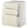 METOD / MAXIMERA base cb 3 frnts/2 low/1 md/1 hi drw, white/Bodbyn off-white, 60x60 cm
