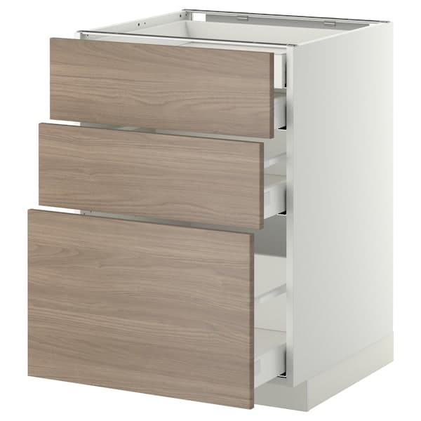 Ikea METOD / MAXIMERA - Mob 3front/2casset bas/1med/1alt , 60x60 cm