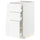 METOD / MAXIMERA base cb 3 frnts/2 low/1 md/1 hi drw, white Enköping/white wood effect, 40x60 cm