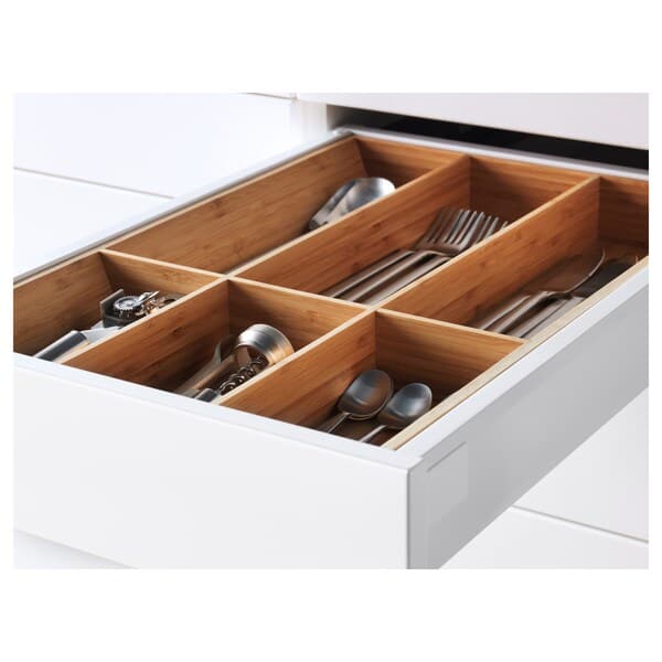 METOD / MAXIMERA - Base cb 3 frnts/2 low/1 md/1 hi drw, white/Ringhult white, 40x60 cm - best price from Maltashopper.com 79104033