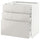 METOD / MAXIMERA base cb 3 frnts/2 low/1 md/1 hi drw, white/Ringhult light grey, 80x60 cm