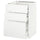 METOD / MAXIMERA base cb 3 frnts/2 low/1 md/1 hi drw, white/Voxtorp matt white, 60x60 cm