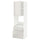 METOD / MAXIMERA - METOD / MAXIMERA Hi cab f ov w dr/2 frnt/1 m/1 h drw, white/Ringhult light grey, 60x60x200 cm