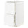 METOD / MAXIMERA base cb 2 fronts/2 high drawers, white Enköping/white wood effect, 40x60 cm