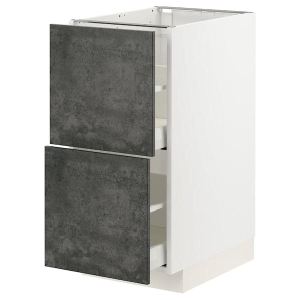 Ikea METOD / MAXIMERA - Mobile 2 frontali/2 cassetti alti , 40x60 cm