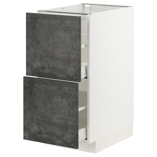 Ikea METOD / MAXIMERA - Mobile 2 frontali/2 cassetti alti , 40x60 cm
