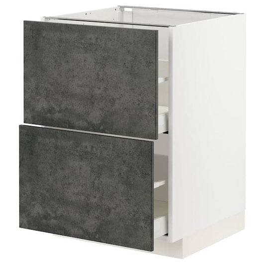 Ikea METOD / MAXIMERA - Mobile 2 frontali/2 cassetti alti , 60x60 cm