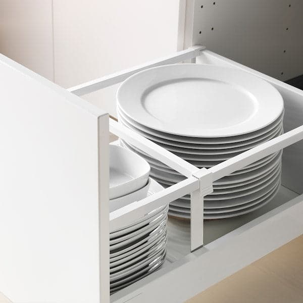 METOD / MAXIMERA - Base cb 2 fronts/2 high drawers, white/Ringhult white , - Premium Kitchen & Dining Furniture Sets from Ikea - Just €211.99! Shop now at Maltashopper.com
