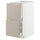 METOD / MAXIMERA base cb 2 fronts/2 high drawers, white/Stensund beige, 40.0x80.0x60.0 cm