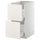 METOD / MAXIMERA base cb 2 fronts/2 high drawers, white/Veddinge white, 40x60 cm