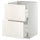METOD / MAXIMERA base cb 2 fronts/2 high drawers, white/Veddinge white, 60x60 cm