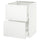 METOD / MAXIMERA base cb 2 fronts/2 high drawers, white/Voxtorp matt white, 60x60 cm