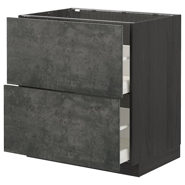 Ikea METOD / MAXIMERA - Mobile 2 frontali/2 cassetti alti , 80x60 cm