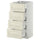 METOD / MAXIMERA base cab 4 frnts/4 drawers, white/Bodbyn off-white, 40x37 cm