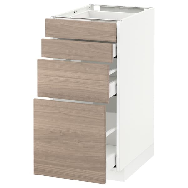 METOD / MAXIMERA - Mobile/4 frontali/4 cassetti , 40x60 cm - best price from Maltashopper.com 59110600
