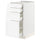METOD / MAXIMERA base cab 4 frnts/4 drawers, white Enköping/white wood effect, 40x60 cm