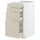 METOD / MAXIMERA - METOD / MAXIMERA Base cab 4 frnts/4 drawers, white/Havstorp beige, 40x60 cm