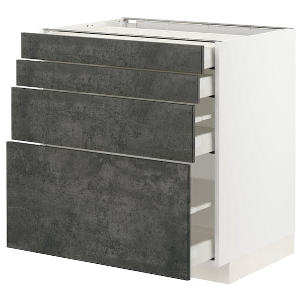 Ikea METOD / MAXIMERA - Mobile/4 frontali/4 cassetti ,
