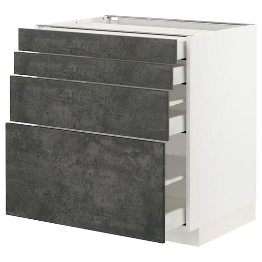 Ikea METOD / MAXIMERA - Mobile/4 frontali/4 cassetti ,