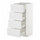 METOD / MAXIMERA base cab 4 frnts/4 drawers, white/Stensund white, 40x37 cm