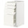METOD / MAXIMERA - METOD / MAXIMERA Base cab 4 frnts/4 drawers, white/Vallstena white, 40x60 cm