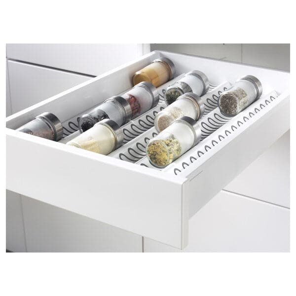 Ikea METOD / MAXIMERA - Base cb 4 frnts/2 low/3 md drwrs, white/Bodbyn off-white, 40x60 cm