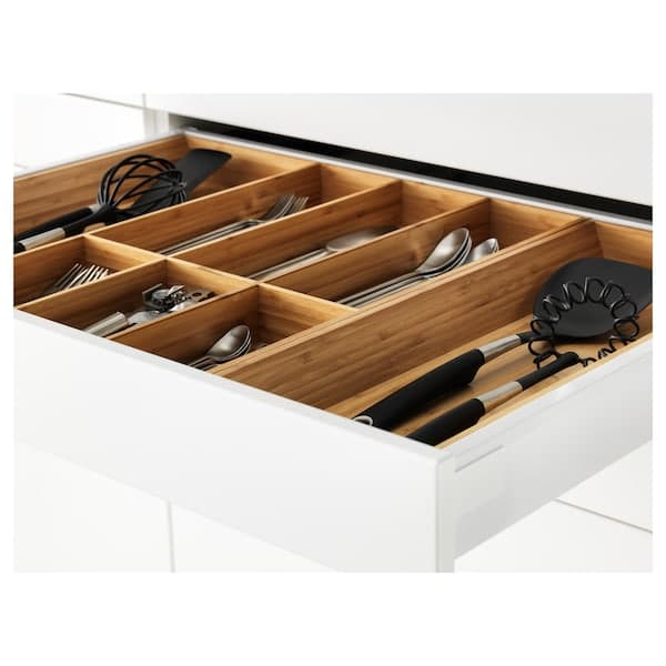 Ikea METOD / MAXIMERA - Base cb 4 frnts/2 low/3 md drwrs, white/Bodbyn grey, 80x60 cm