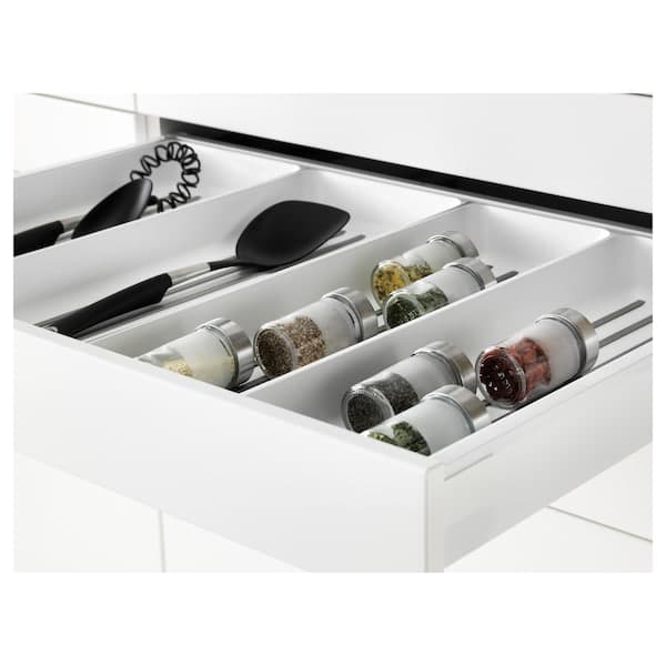 METOD / MAXIMERA - Base cb 4 frnts/2 low/3 md drwrs, white/Veddinge white, 80x60 cm - Premium Kitchen & Dining Furniture Sets from Ikea - Just €430.99! Shop now at Maltashopper.com
