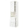 METOD / MAXIMERA hi cab f micro combi w door/3 drwrs, white/Axstad matt white, 60x60x240 cm