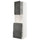 METOD / MAXIMERA - Cabinet alt micro com/anta/3drawers , 60x60x220 cm