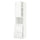METOD / MAXIMERA hi cab f micro combi w door/3 drwrs, white/Voxtorp matt white, 60x60x240 cm