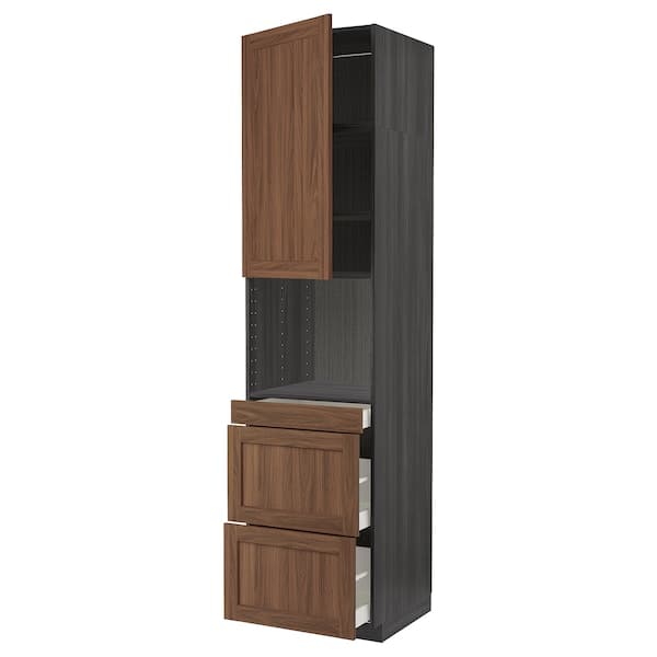 Ikea METOD / MAXIMERA - Hi cab f micro combi w door/3 drwrs