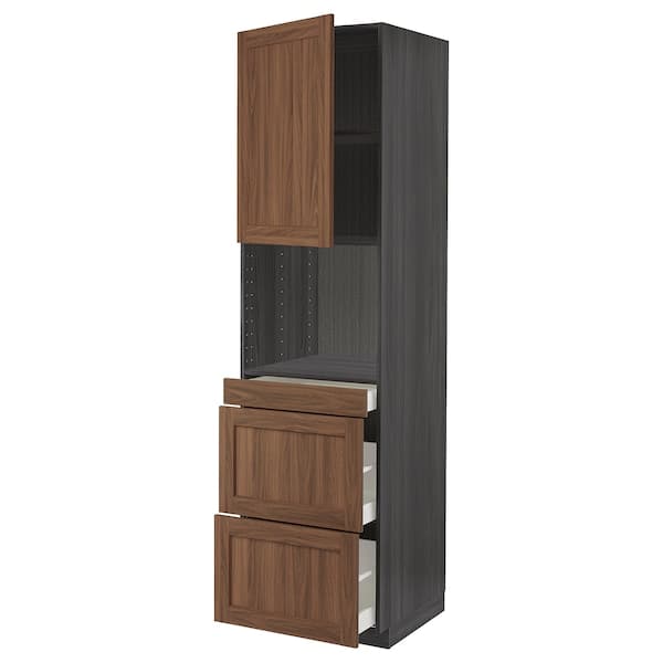 Ikea METOD / MAXIMERA - Hi cab f micro combi w door/3 drwrs