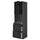 METOD / MAXIMERA hi cab f micro combi w door/3 drwrs, black/Lerhyttan black stained, 60.0x220.0x60.0 cm