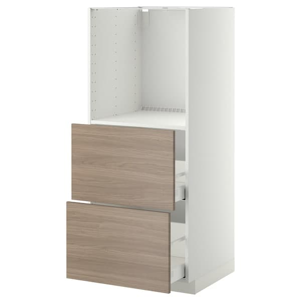Ikea METOD / MAXIMERA - Mobile alto/2 cassetti per forno , 60x60x140 cm