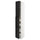METOD / MAXIMERA hi cab w 2 doors/4 drawers, white/Lerhyttan black stained, 40x60x240 cm