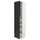 METOD / MAXIMERA - METOD / MAXIMERA Hi cab w 2 doors/4 drawers, white/Nickebo matt anthracite, 60x60x240 cm