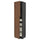 METOD / MAXIMERA - METOD / MAXIMERA Hi cab w 2 doors/4 drawers, black Enköping/brown walnut effect, 60x60x240 cm