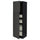 METOD / MAXIMERA - METOD / MAXIMERA Hi cab w 2 doors/4 drawers, black/Nickebo matt anthracite, 60x60x200 cm