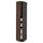METOD / MAXIMERA - Hi cab w 2 doors/4 drawers, black/Sinarp brown , 40x60x220 cm