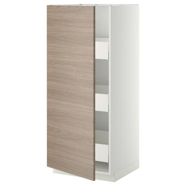 METOD / MAXIMERA - Mobile alto con cassetti , 60x60x140 cm - best price from Maltashopper.com 39369327