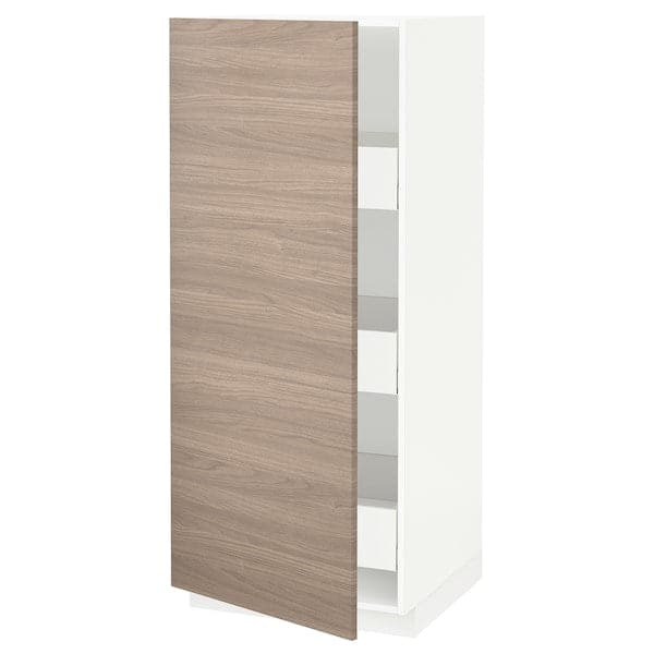 METOD / MAXIMERA - Mobile alto con cassetti , 60x60x140 cm - best price from Maltashopper.com 39369327