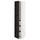 METOD / MAXIMERA - High cabinet with drawers, white/Lerhyttan black stained , 40x60x200 cm