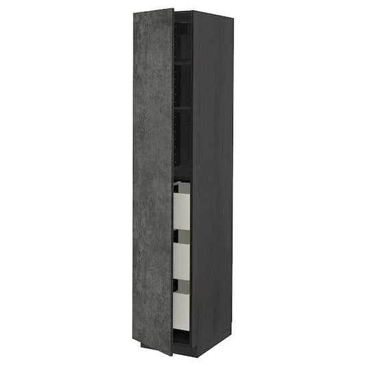 Ikea METOD / MAXIMERA - Mobile alto con cassetti ,