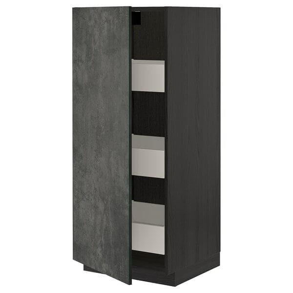 Ikea METOD / MAXIMERA - Mobile alto con cassetti , 60x60x140 cm
